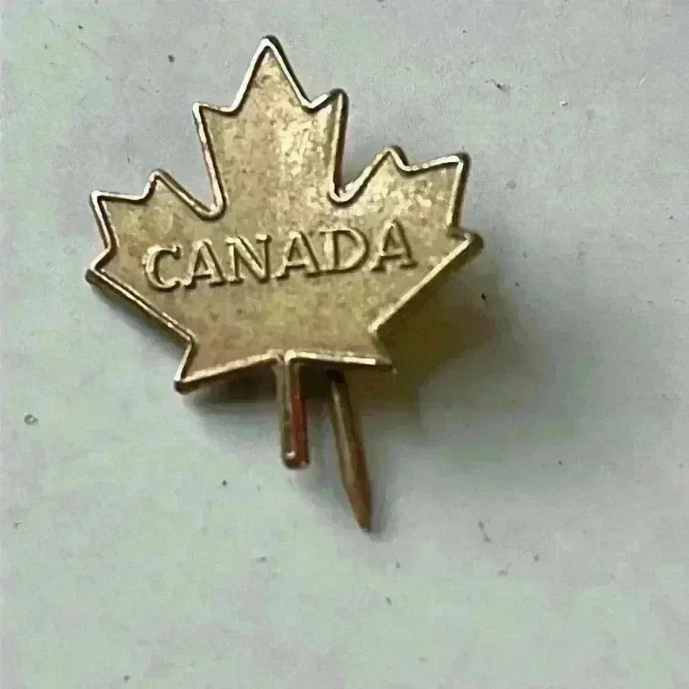 CANADA pin badges, old vintage patriotic lapel, very rare
